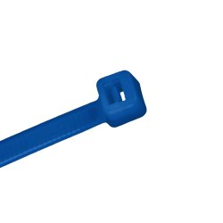 Kabelbindere - Bl&aring; (100 stk.)