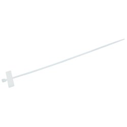 Kabelbindere m/ horisontalt skrivefelt (100 stk.)