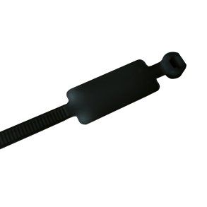 UV Kabelbindere m/ vertikalt skrivefelt (100 stk.)