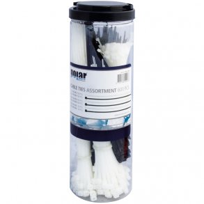 Kabelbinder sortiment  600 stk.