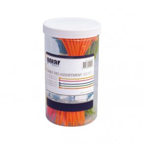 Kabelbinder sortiment  500 stk.